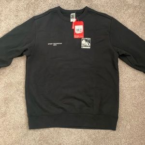 Black L Supreme x TNF Steep Tech Crewneck BNWT